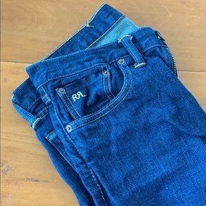 RRL straight leg jeans EUC